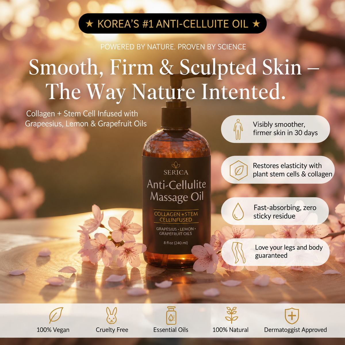 Serica™ Massage Oil